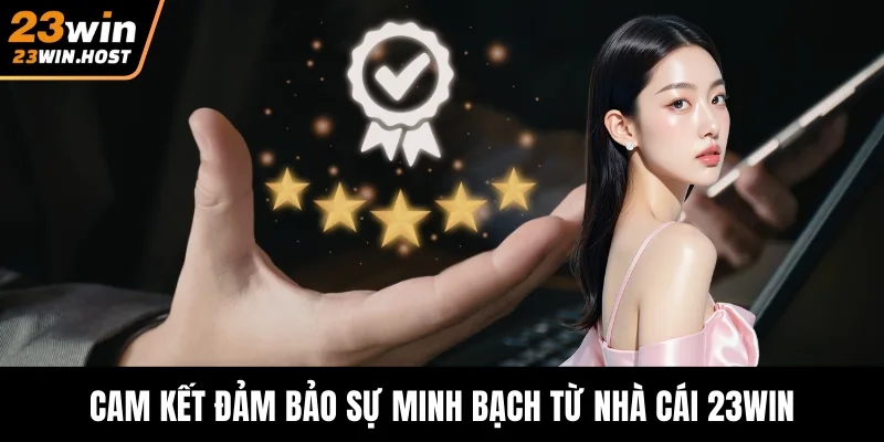 Cam kết đảm bảo sự minh bạch từ nhà cái 23WIN