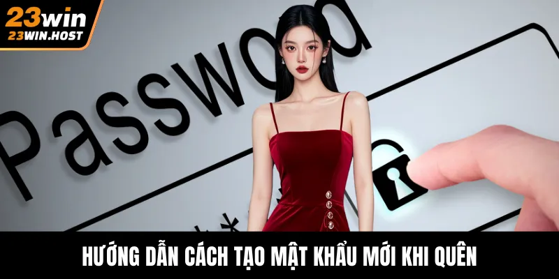Hướng dẫn cách tạo mật khẩu mới khi quên